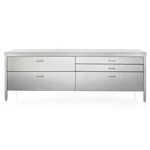 Élément de cuisine indépendant - 250C-CONTENIMENTO/2 - ALPES-INOX - pose libre / avec tiroir