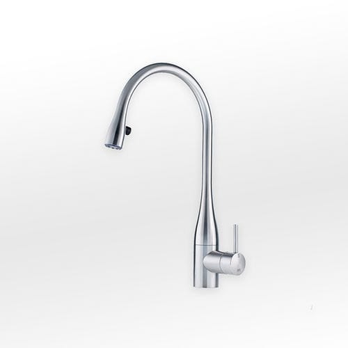Mitigeur à poser - 10.111.103.700 EVE - ALPES-INOX - en inox / de cuisine / 1 trou