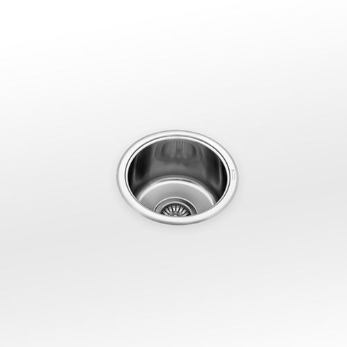 Évier 1 bac - VDF  - ALPES-INOX - sans égouttoir / en inox / monobloc