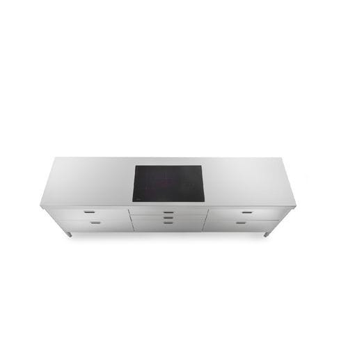 Meuble pour table de cuisson pose libre - C280-C90+C90+C90/1 - ALPES-INOX