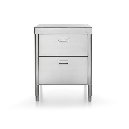 Élément de cuisine indépendant - 70C-CONTENIMENTO-1 - ALPES-INOX - pose libre / avec tiroir