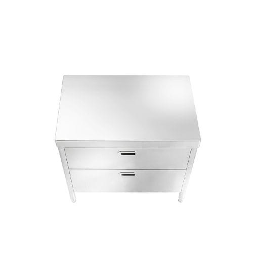 Élément de cuisine indépendant - 100C-CONTENIMENTO-2 - ALPES-INOX - pose libre / avec tiroir