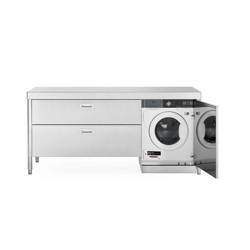 Meuble de rangement sur piétement - 190C-LAVATRICE-1 - ALPES-INOX