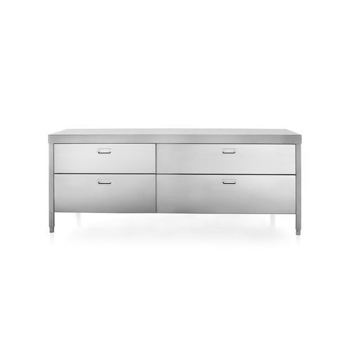 Élément de cuisine indépendant - 220C-CONTENIMENTO/1 - ALPES-INOX - pose libre / avec tiroir