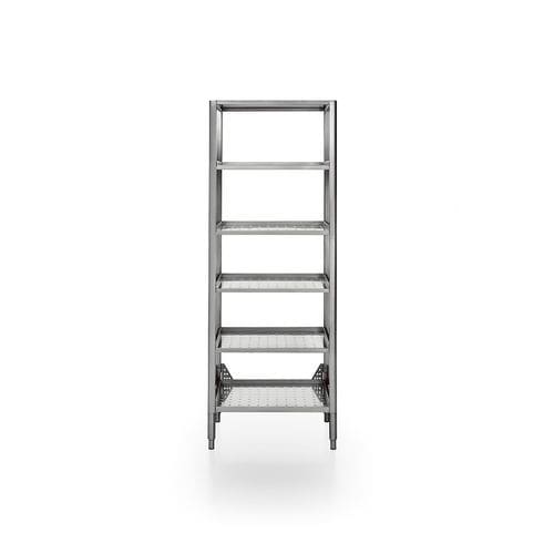 Étagère contemporaine - 68/185 DISPENSA APERTA/1 - ALPES-INOX - en acier inoxydable / pour cuisine