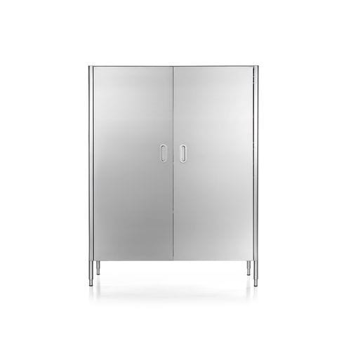 Armoire de rangement pour cuisine pour réfrigérateur - 128/165 FC/1 - ALPES-INOX - contemporain / en acier inoxydable