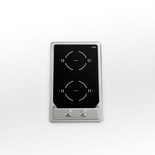 Table de cuisson à induction - F 530/2EI - ALPES-INOX - 2 foyers / encastrable / avec manettes