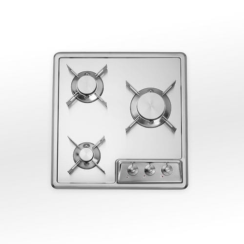 Table de cuisson à gaz - F 549/3G - ALPES-INOX - 3 foyers / encastrable / avec manettes