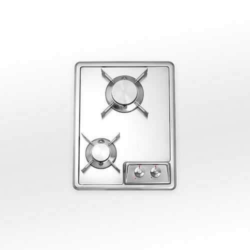Table de cuisson à gaz - F 539/2GG - ALPES-INOX - 2 foyers / encastrable / avec manettes