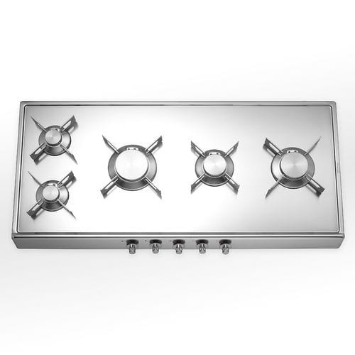 Table de cuisson à gaz - R 100/5G - ALPES-INOX - 5 foyers / à poser / avec manettes