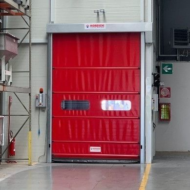Porte d'entrée - SPEEDY ROLL - Moreschi Chiusure Industriali S.r.l. - en métal / en acier / en acier galvanisé