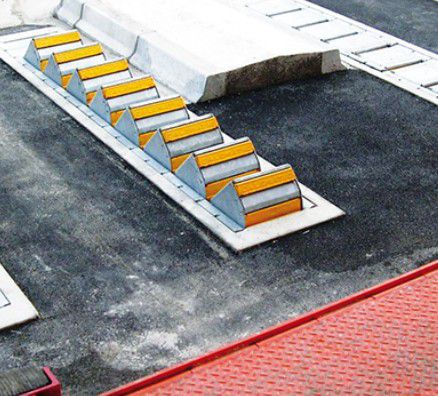 Système de nivellement en acier - CALEMATIC SECURITY SYSTEM - Moreschi Chiusure Industriali S.r.l. - pour carrelage / hydraulique