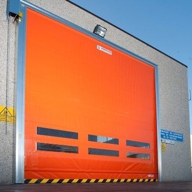 Porte d'entrée - SPEEDY FOLD - Moreschi Chiusure Industriali S.r.l. - en métal / en acier / en tissu