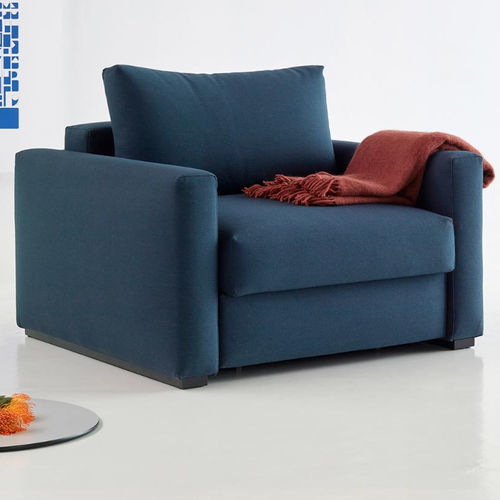 Fauteuil contemporain - Cosial 80 - INNOVATION LIVING - en tissu / avec coussin amovible / lit