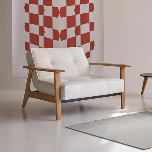 Fauteuil contemporain - Splitback Frej  - INNOVATION LIVING - en tissu / en acier / avec coussin amovible