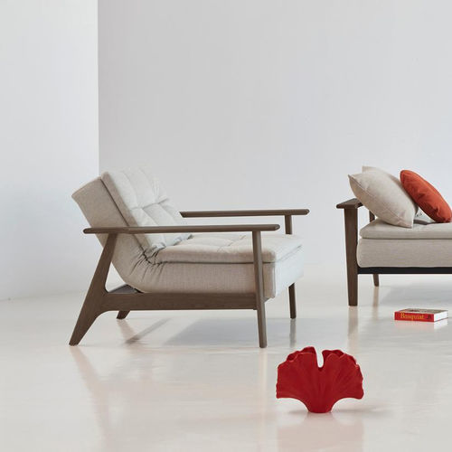 Fauteuil contemporain - Dublexo Frej - INNOVATION LIVING - en tissu / en acier / lit