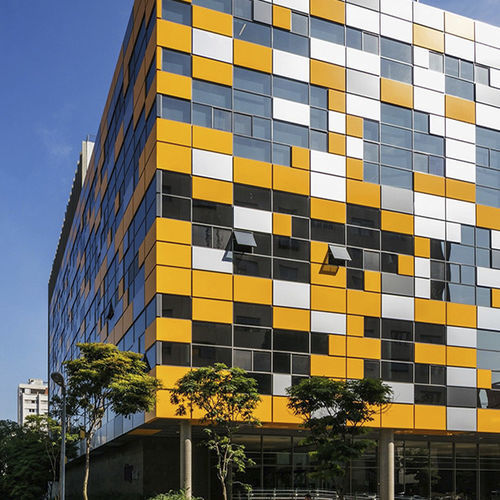 Panneau composite de construction - Foshan Henglicai Building Materials Co.,Ltd. - pour cloison / pour bardage de façade / pour mur
