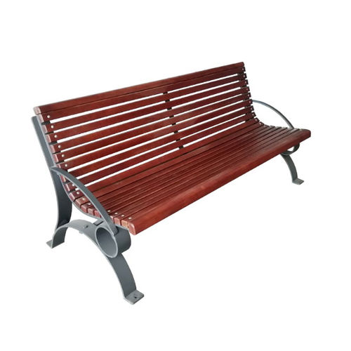 Banc public contemporain - PN023 - irollo - en fonte / en pin / en iroko