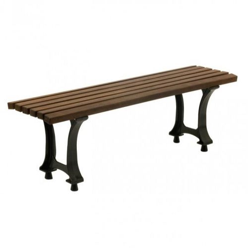 Banc public contemporain - PN040 - irollo - en fonte / en pin / en iroko