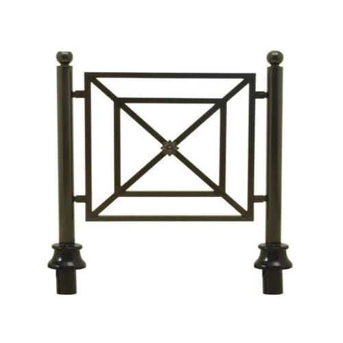 Barrière de protection - DSA007 - irollo - fixe / en fonte / en fer galvanisé