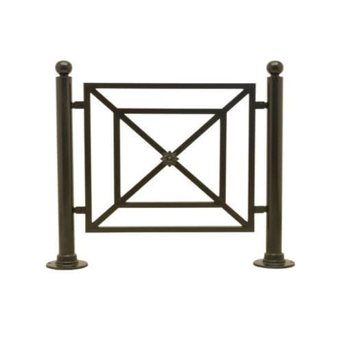 Barrière de protection - DSA009 - irollo - fixe / en fonte / en fer galvanisé