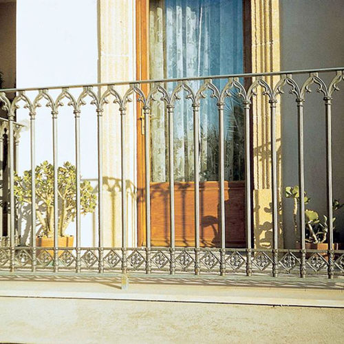 Balustrade en fonte - ER016 - irollo - d'extérieur / pour terrasse / pour balcon
