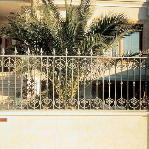 Balustrade en fonte - ER019 - irollo - d'extérieur / pour balcon / murale