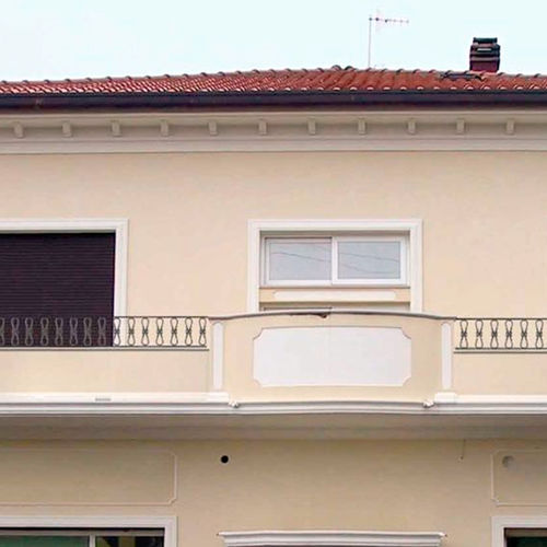 Balustrade en fonte - ER033 - irollo - d'extérieur / pour balcon / murale