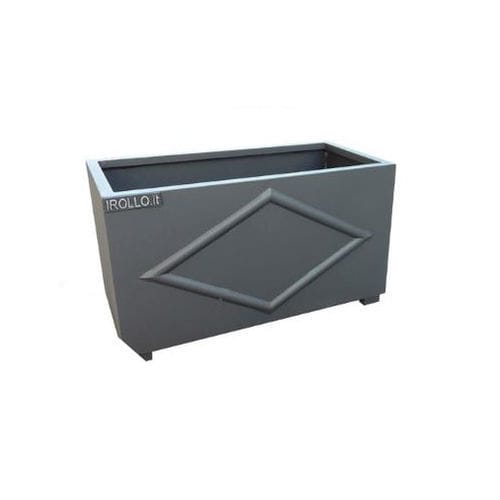 Jardinière en tôle - FR022 - irollo - rectangulaire / contemporaine / pour hôtel
