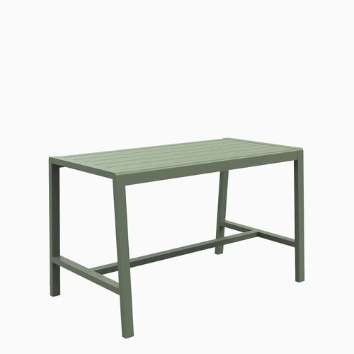 Table mange-debout contemporaine - Elite - Zaneti - en métal / avec piètement en métal / rectangulaire