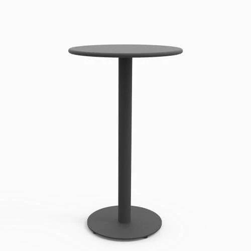 Table mange-debout contemporaine - Reason - Zaneti - en métal / avec piètement en métal / ronde