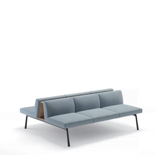Banquette modulable - Altitude - Zaneti - contemporaine / en tissu / avec piètement en métal