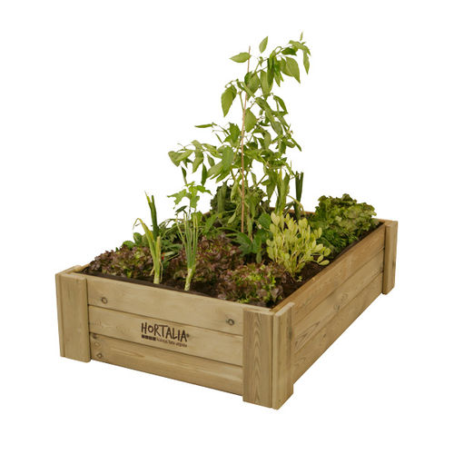 Carré potager en pin - Box - Hortalia - d'extérieur / résidentiel / pour les zones urbaines