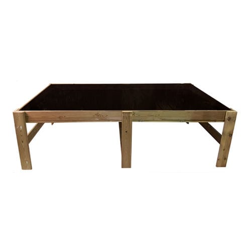 Présentoir pour plante - 600101 - Hortalia - en bois / à quatre faces / 1 étagère