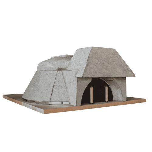Four professionnel - L&rsquo;Artisan 110 - Ephrem Fusion - pour boulangerie / à bois / compact