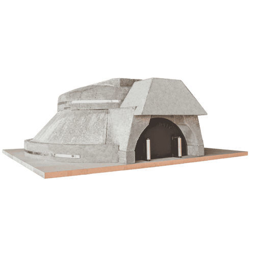 Four professionnel - L’Artisan 160 - Ephrem Fusion - pour boulangerie / à bois / compact