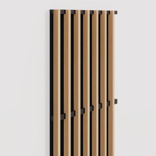 Panneau acoustique pour mur - WL V7 38 - Woodslines - pour plafond / en mélèze / en bois massif