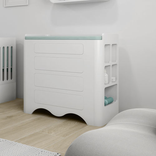Commode pour enfant - Wave - NU Furniture - design original / en bois laqué / en MDF laqué