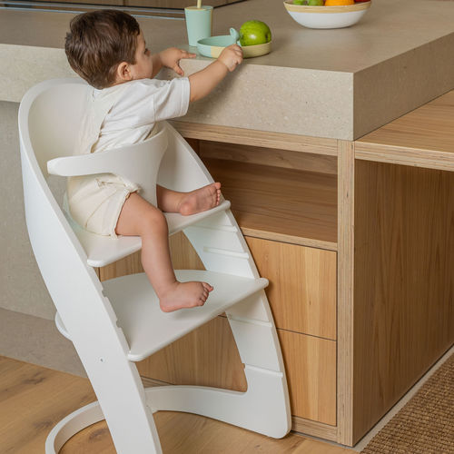 Chaise haute évolutive - Sapling  - NU Furniture - en hêtre / en bois laqué / en noyer