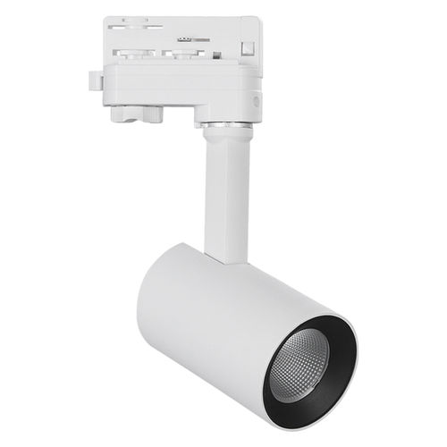 Éclairage sur rail à LED - FRANCE 20 - Hofflights - rond / en aluminium / professionnel