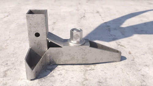 Système d'ancrage en métal - NODRILL - ROBUSTA-GAUKEL GmbH & Co. KG - pour aménagement extérieur / pour sol / pour maçonnerie