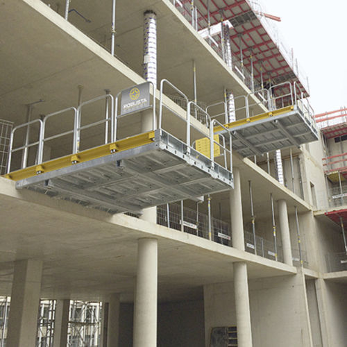 Plateforme de travail - TRAPOFLEX  - ROBUSTA-GAUKEL GmbH & Co. KG - d'extérieur / modulaire / pour coffrage