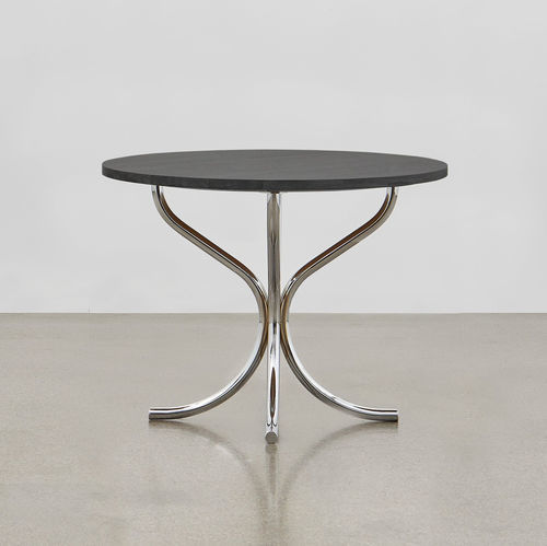 Table contemporaine - PH Lounge - ToneArt Interior - en chêne / en acajou / avec piètement en métal