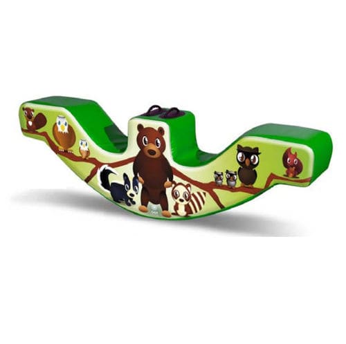 Balançoire à bascule en métal - DONDOLO ANIMALETTI DOPPIO  - Gea Fun Experience - en plastique / pour parc de jeux