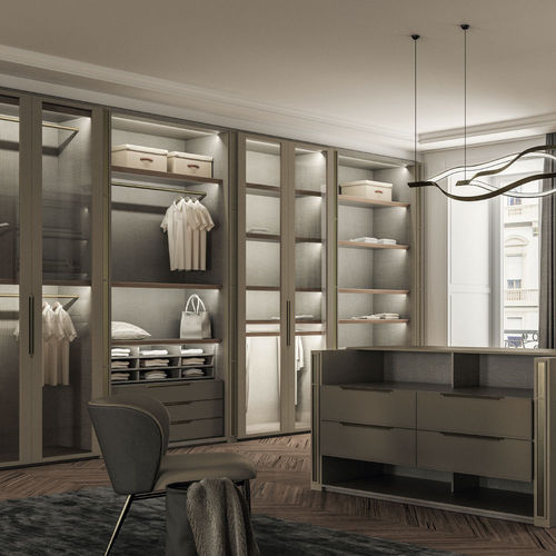 Dressing modulable - VIVALDI - Casa Covre - contemporain / en bois massif / en contreplaqué