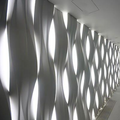 Panneau de revêtement - 0018  - EFFET MARBELA LTD - pour agencement intérieur / à grande résistance / ignifuge