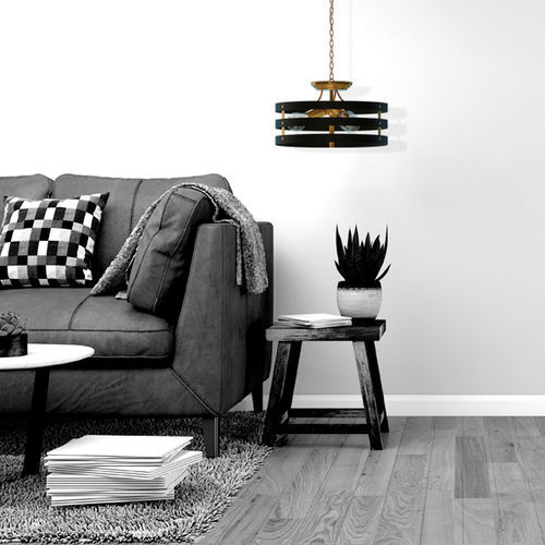 Suspension - BANDA - Ambiate Lighting - en métal / en verre / en cristal