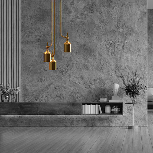 Lustre contemporain - SANTO - Ambiate Lighting - en verre / en métal / en chrome