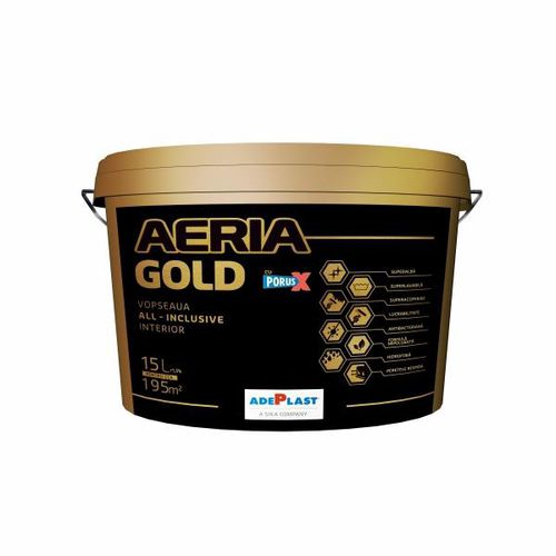 Peinture décorative - AERIA GOLD ALL-INCLUSIVE   - AdePlast - d'intérieur / pour mur / mate