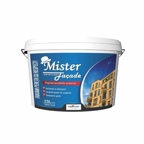 Peinture résistante aux intempéries - MISTER FA  - AdePlast - de protection / d'extérieur / pour façade